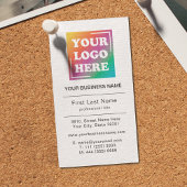 Custom Business Logo Professional Modern Visitekaartje