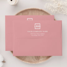 Custom Business Logo Professional Roze