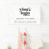 Custom Business Logo Professional Vet Modern Spandoek (Insitu)