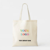 Custom Business Logo Promotional Branding Tote Bag (Achterkant)