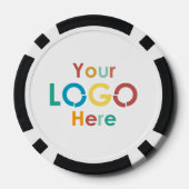 Custom Business Logo Promotional Marketing Poker Chips (Achterkant)