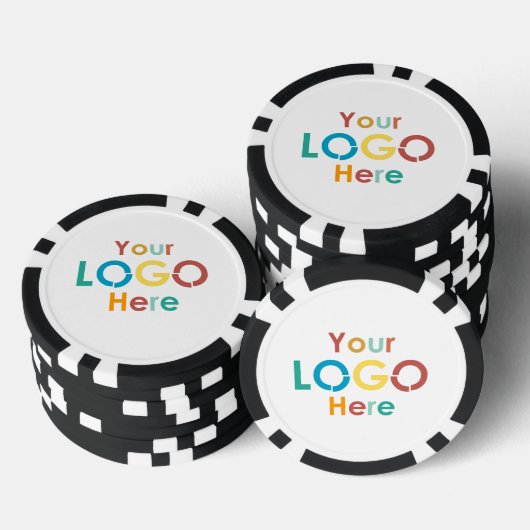 Custom Business Logo Promotional Marketing Poker Chips (Opstapeling)
