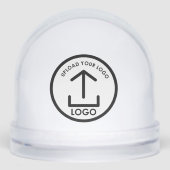 Custom Business Logo Promotional Professional Gift Sneeuwbol (Voorkant)