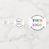 Custom Business Logo Promotionele Confetti Sjabloo (Achterkanten)