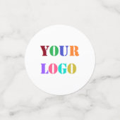 Custom Business Logo Promotionele Confetti Sjabloo (Kleine voorkant)