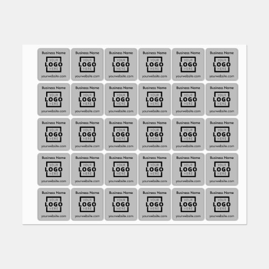 Custom Business Logo Promotionele Merkkleding Labels (Vel)