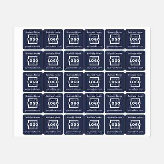 Custom Business Logo Promotionele Merkkleding Labels (Vel)