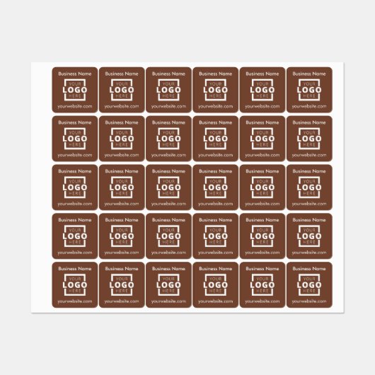 Custom Business Logo Promotionele Merkkleding Labels (Vel)