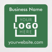 Custom Business Logo Promotionele Merkkleding Labels (Design 1)