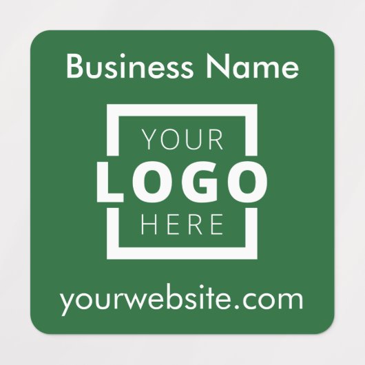 Custom Business Logo Promotionele Merkkleding Labels (Design 1)