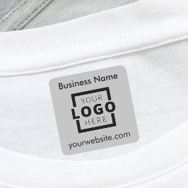 Custom Business Logo Promotionele Merkkleding Labels