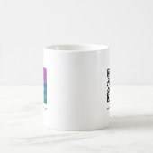 Custom Business Logo QR Code Scan Me Sjabloon Koffiemok (Center)