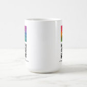 Custom Business Logo QR Code Scan Me Website Wit Koffiemok (Center)