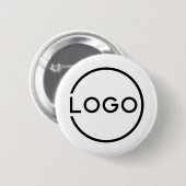 Custom Business Logo Ronde Button 5,7 Cm (Voorkant /achterkant)