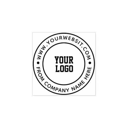 Custom Business Logo Rubber | Personalized Company Rubberstempel (Afrduk)