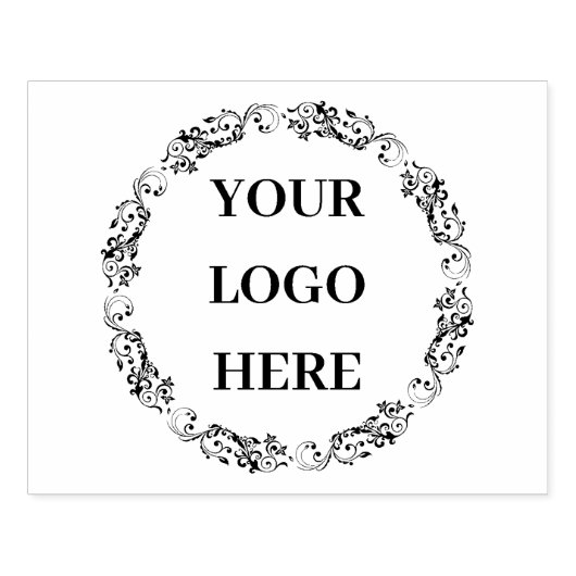 Custom Business Logo Rubber Stamp for Stationery” Rubberstempel (Afrduk)