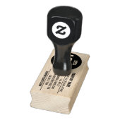 Custom Business Logo Rubber Stamp – Handgemaakt On Rubberstempel (Stempel)