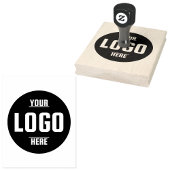 Custom Business Logo Rubber Stamp – Handgemaakt Rubberstempel