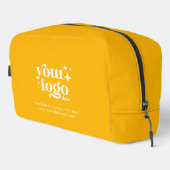 Custom Business Logo Schattige Stijlvol Cool Donke Toilettasje (Rechterhoek)