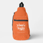 Custom Business Logo Schattige Stijlvol Koel Sinaa Sling Bag (Voorkant)