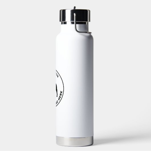 Custom Business Logo Simple Staff Waterfles (Links)