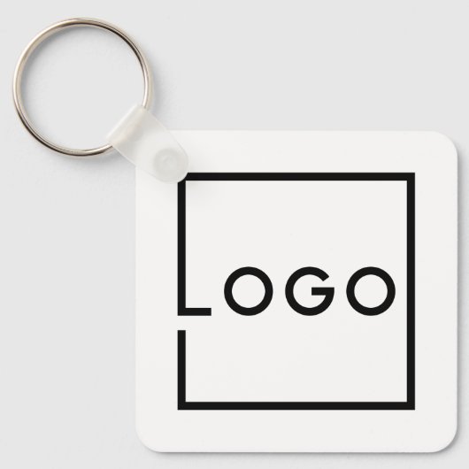 Custom Business Logo Sleutelhanger (Voorkant)