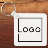Custom Business Logo Sleutelhanger (Voorkant)