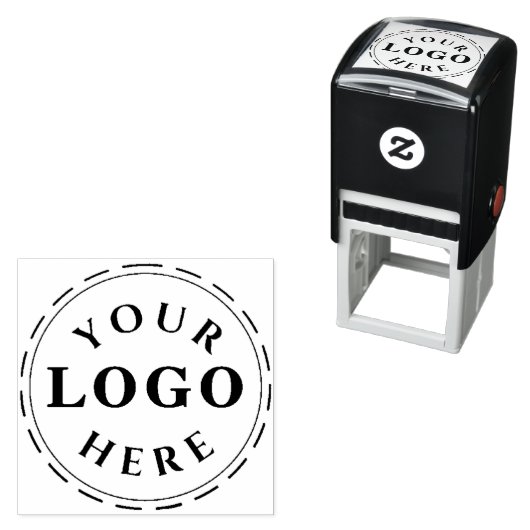Custom Business Logo Stamp Self-Inking Design Zelfinktende Stempel (In situ)
