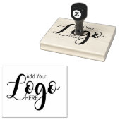 Custom BUSINESS LOGO STAMP voeg uw logo toe Rubberstempel (Gestempeld)