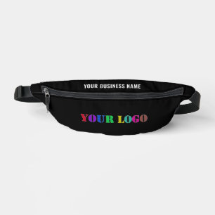 Custom Business Logo Tekst Fanny Pack Kies kleuren Heuptasje