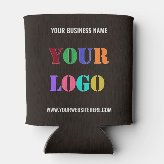 Custom Business Logo Tekst Promotionele Koelbox Blikjeskoeler (Achterkant)
