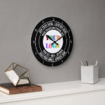 Custom Business Logo Tekst Uw Bedrijf Wandklok<br><div class="desc">Logo Aangepaste kleuren en lettertype - Gepersonaliseerde wandklokken met uw bedrijfsnaam Adres Website of aangepaste tekst Promotionele Business / persoonlijke klokcadeau - Voeg Jouw namen toe - Bedrijf / adres / Logo - Foto of QR-code / Website of e-mail - Telefoon of sociale mediakanaal / meer - Formaat wijzigen en...</div>