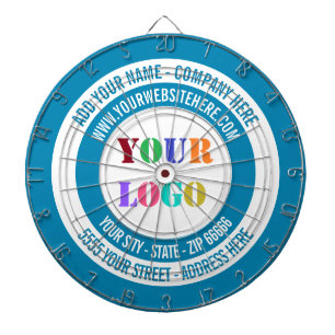 Custom Business Logo Text Dart Board Kies kleuren Dartbord