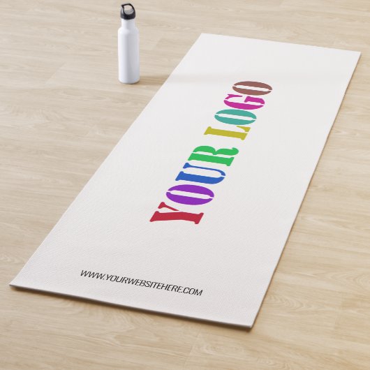 Custom Business Logo Text Yoga Mat - Kies kleuren (In situ)