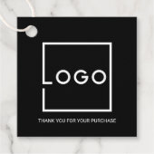 Custom Business Logo Thank You Bedankjes Labels (Voorkant)