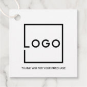 Custom Business Logo Thank You Bedankjes Labels (Voorkant)