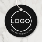 Custom Business Logo Thank You Bedankjes Labels (Voorkant)