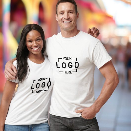 Custom Business Logo Unisex T-shirt