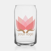 Custom Business Logo Upload ID621 Blikvorm Glas (Voorkant)