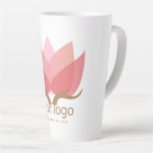 Custom Business Logo Upload ID621 Latte Mok (Rechterhoek)