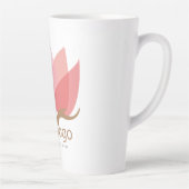 Custom Business Logo Upload ID621 Latte Mok (Rechts)