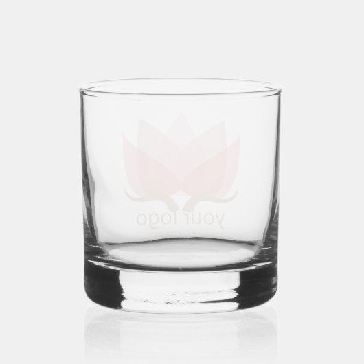 Custom Business Logo Upload ID621 Whisky Glas (Achterkant)