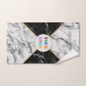 Custom Business Logo Uw bedrijf badhanddoek set Bad Handdoek (Handdoek)