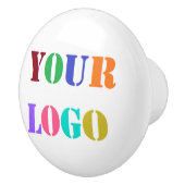 Custom Business Logo Uw bedrijf keramische knop (Rechts)