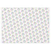 Custom Business Logo Uw Bedrijf Tafelkleed (Voorkant (Horizontaal))