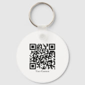 Custom Business Logo – Uw Logo &Slogan toevoegen Sleutelhanger (Achterkant)