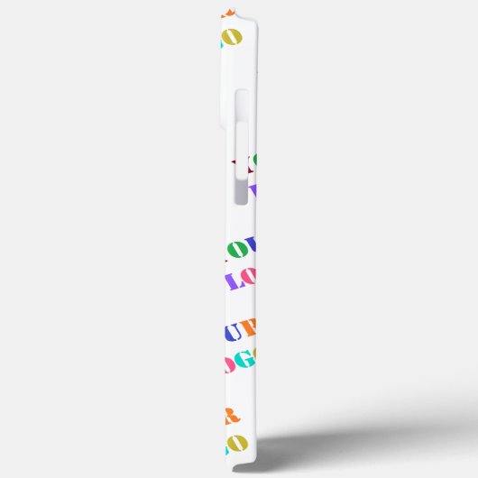 Custom Business Logo Uw promotionele iPhone Case (Achterkant / Links)