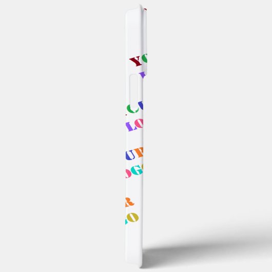 Custom Business Logo Uw promotionele iPhone Case (Achterkant / Rechts)