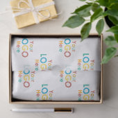 Custom Business Logo Verpakking Promotionele Moder Tissuepapier (Geschenk)