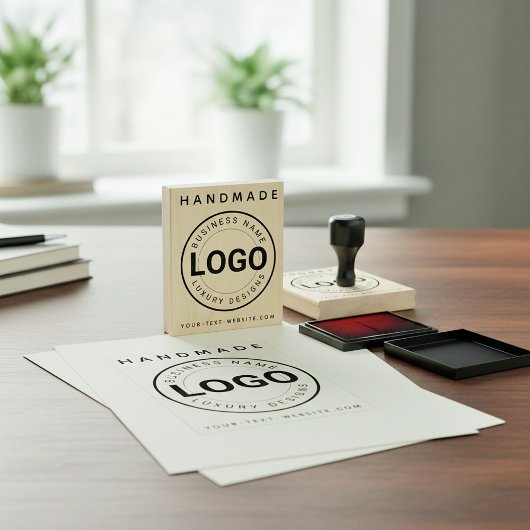 Custom Business Logo & Website | Handmade Brand  Rubberstempel